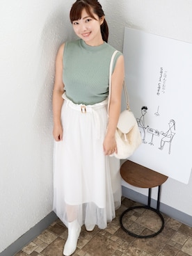 「WILLSELECTION（ウィルセレクション）のアイテム（バッグ）」を使った、ゆい@札幌観光大使さん（レディース・159cm）の秋コーディネート