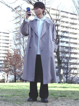 「アイテム（イヤーカフ）」を使った、ともさん（メンズ・172cm・10代）の春コーディネート