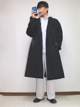 「アイテム（イヤーカフ）」を使った、ともさん（メンズ・172cm・10代）の春コーディネート