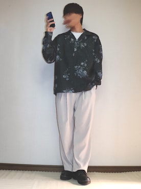 「アイテム（イヤーカフ）」を使った、ともさん（メンズ・172cm・10代）の春コーディネート