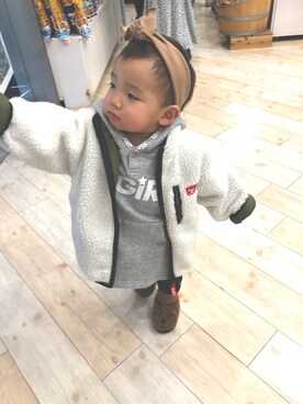 ruiruiさん（キッズ・90cm）の冬コーディネート