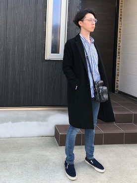 「LOUIS VUITTON（ルイヴィトン）のアイテム（ショルダーバッグ）」を使った、まな。さん（メンズ・171cm・30代）の春コーディネート