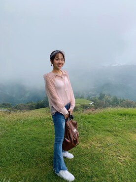 「MIRYOKU（ミリョク）のアイテム」を使った、cianさん（レディース・163cm）の夏コーディネート