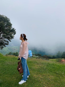 「MIRYOKU（ミリョク）のアイテム」を使った、cianさん（レディース・163cm）の夏コーディネート