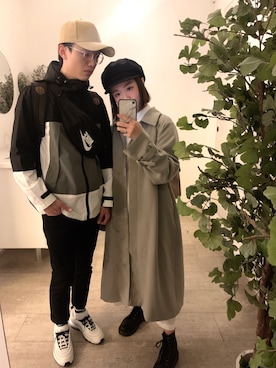 「NIKE(ナイキ)のアイテム(ショルダーバッグ)」を使った、cianさん(レディース・163cm)の春コーディネート