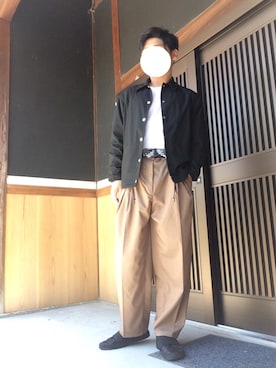 てつさん（メンズ・164cm）の春コーディネート