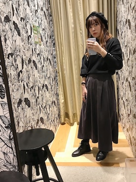 めのさん（レディース・151cm）の冬コーディネート