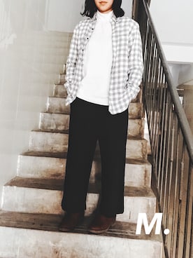 momoomiさん（レディース・158cm）の冬コーディネート