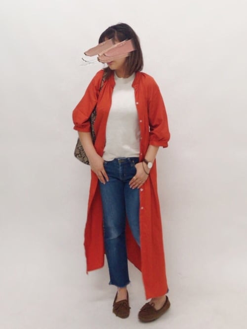 かーり 𝕂𝕒𝕋 Guのデニムパンツを使ったコーディネート Wear