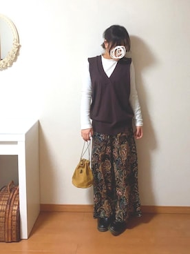 𝕂𝕒𝕋（きゃっと）さん（レディース・150cm）の冬コーディネート