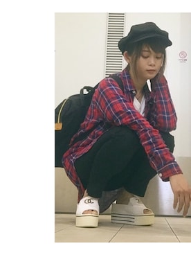 Yjkena/中瀬雪菜さん（レディース・148cm）の夏コーディネート