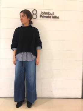 「Johnbull Private labo」｜MAIさん（レディース・163cm）の秋コーディネート