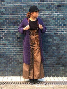 「johnbull」｜「アイテム（その他）」を使った、MAIさん（レディース・163cm）の秋コーディネート