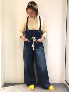 MAIさん（レディース・163cm）の春コーディネート