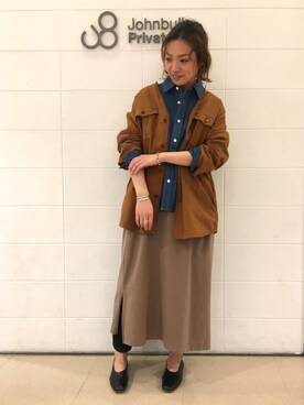 「Johnbull Private labo」｜MAIさん（レディース・163cm）の春コーディネート