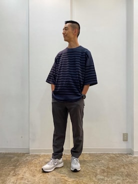 折本　実さん（メンズ・173cm）の夏コーディネート