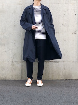 「TEATORA（テアトラ）のアイテム（ジャケット/アウター）」を使った、CYGさん（メンズ・178cm）の春コーディネート