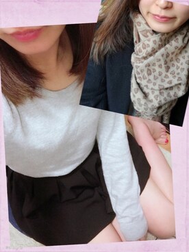 「寒かった」｜おなかがたれぱんだ⊿さん（レディース・150cm）の冬コーディネート