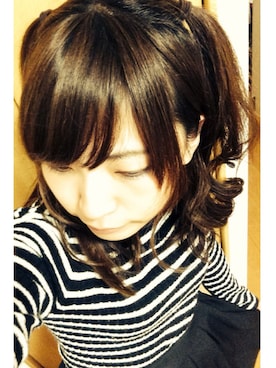 「WC（ダブル シー）のアイテム（ニット/セーター）」を使った、おなかがたれぱんだ⊿さん（レディース・150cm）の秋コーディネート