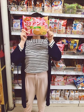 「MEIER.Q（マイヤーキュー）のアイテム（アンサンブル）」を使った、Betsy M.さん（レディース・168cm）の春コーディネート