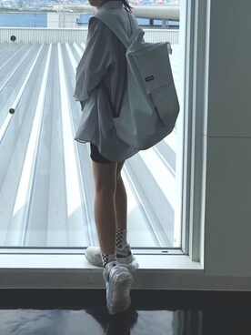 バックパック リュックを使った 空港ファッション の人気ファッションコーディネート Wear