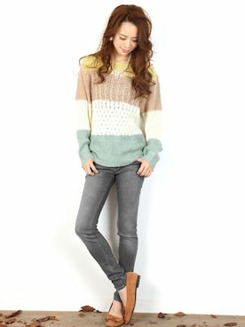 フェリーニさん（レディース・156cm）の冬コーディネート