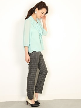 フェリーニさん（レディース・156cm）の冬コーディネート