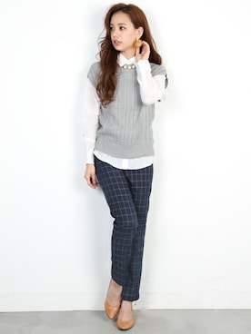 フェリーニさん（レディース・156cm）の冬コーディネート