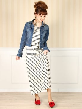 「FELLINI（フェリーニ）のアイテム」を使った、フェリーニさん（レディース・162cm）の冬コーディネート