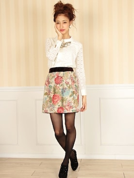 フェリーニさん（レディース・166cm）の春コーディネート