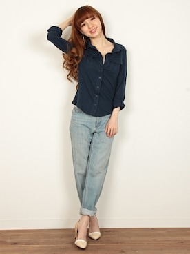 フェリーニさん（レディース・162cm）の春コーディネート