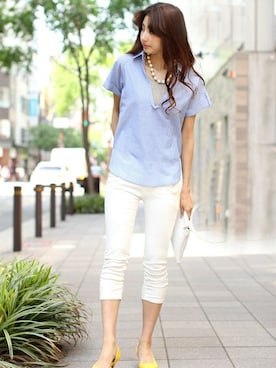 フェリーニさん（レディース・166cm）の春コーディネート