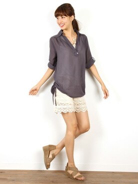 フェリーニさん（レディース・166cm）の春コーディネート