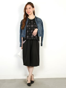 フェリーニさん（レディース・162cm）の春コーディネート