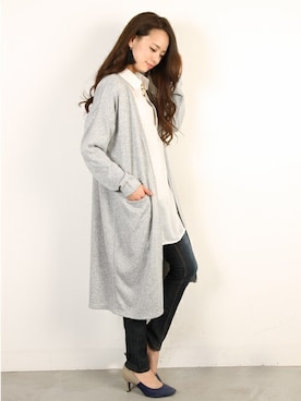 「FELLINI（フェリーニ）のアイテム（パンツ）」を使った、フェリーニさん（レディース・156cm）の春コーディネート