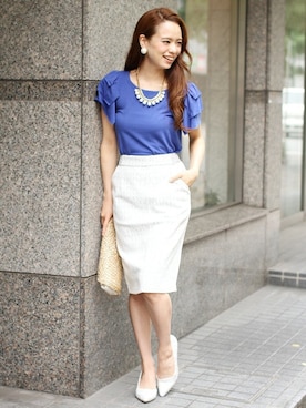 フェリーニさん（レディース・156cm）の夏コーディネート