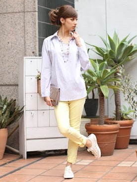 フェリーニさん（レディース・166cm）の夏コーディネート