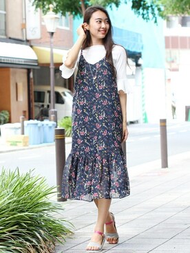 フェリーニさん（レディース・167cm）の夏コーディネート