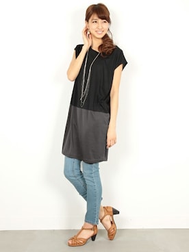 フェリーニさん（レディース・166cm）の夏コーディネート