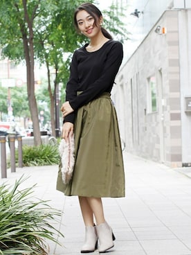 フェリーニさん(レディース・167cm)の秋コーディネート