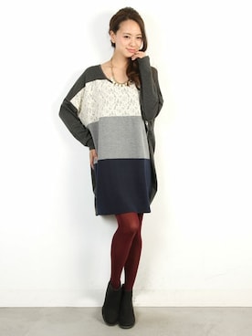 フェリーニさん（レディース・156cm）の秋コーディネート