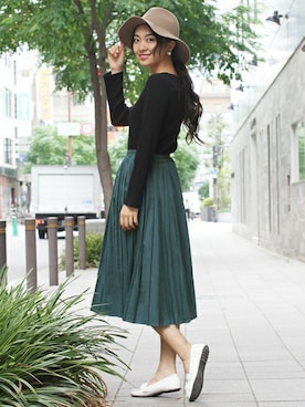 フェリーニさん（レディース・167cm）の秋コーディネート