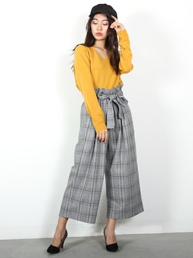 フェリーニさん（レディース・167cm）の秋コーディネート