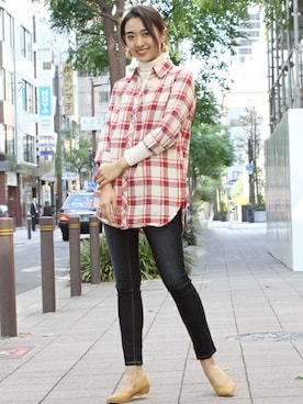 フェリーニさん（レディース・162cm）の秋コーディネート