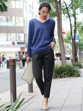 フェリーニさん(レディース・167cm)の秋コーディネート