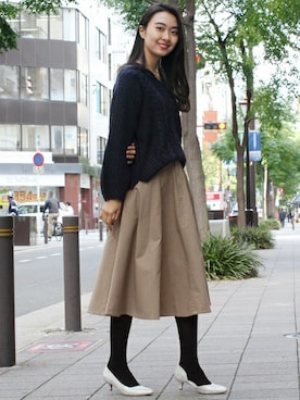 フェリーニさん（レディース・167cm）の秋コーディネート