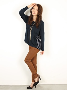 フェリーニさん（レディース・156cm）の冬コーディネート