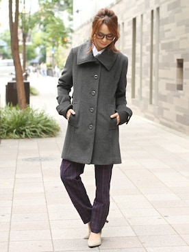 フェリーニさん（レディース・156cm）の冬コーディネート