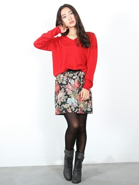 フェリーニさん（レディース・167cm）の冬コーディネート