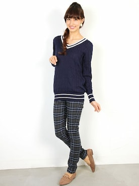 フェリーニさん（レディース・166cm）の冬コーディネート